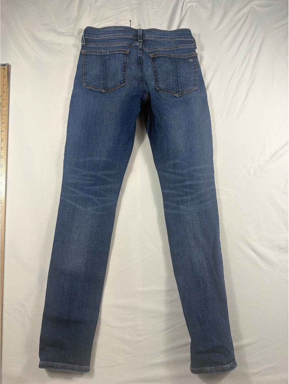 rag & bone Women's Blue Skinny Jeans Size 27 - Picture 9 of 11